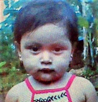 Dayra Junieth, niña asesinada por policías en La Dalia, Matagalpa.