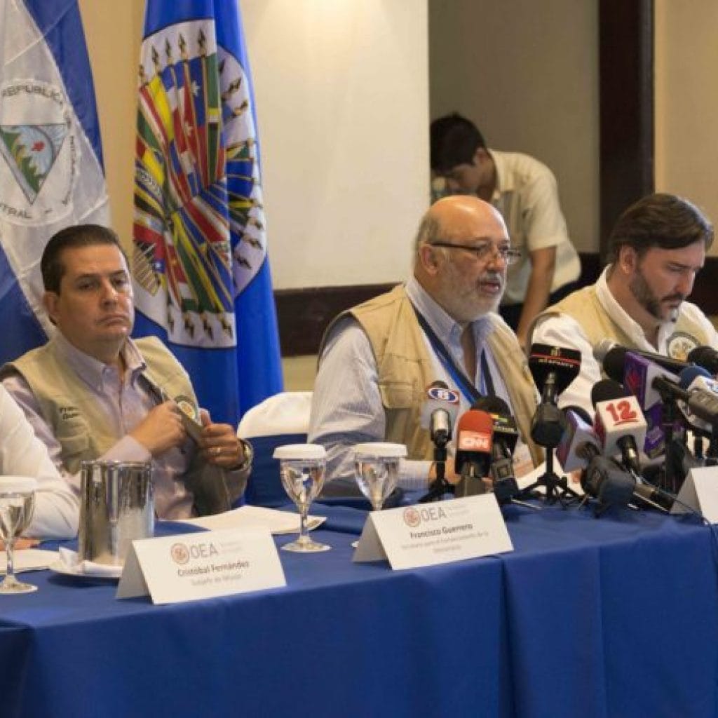 OEA superficial en señalamientos de irregularidades y violencia electoral en Nicaragua