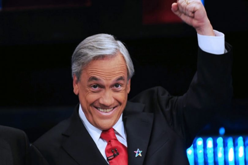 Sebastián Piñera gana las elecciones presidenciales de Chile en segunda vuelta. Foto tomada de internet.
