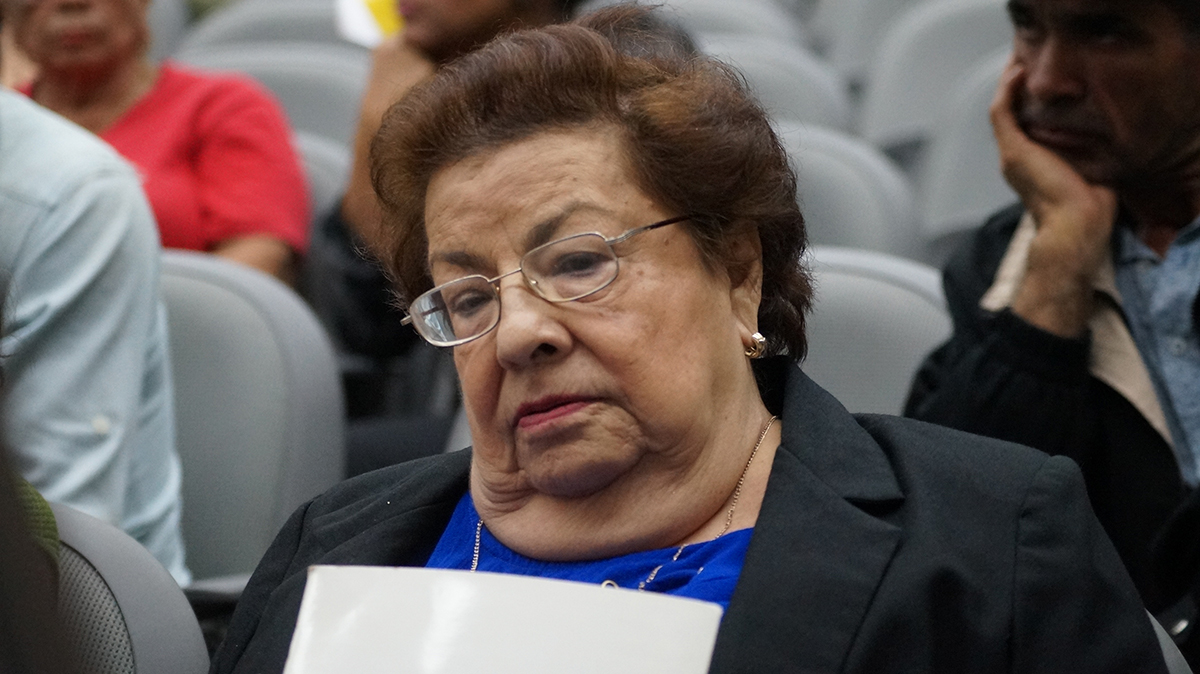 Vilma Núñez, presidenta del Cenidh. Foto: A. Navarro / Artículo 66