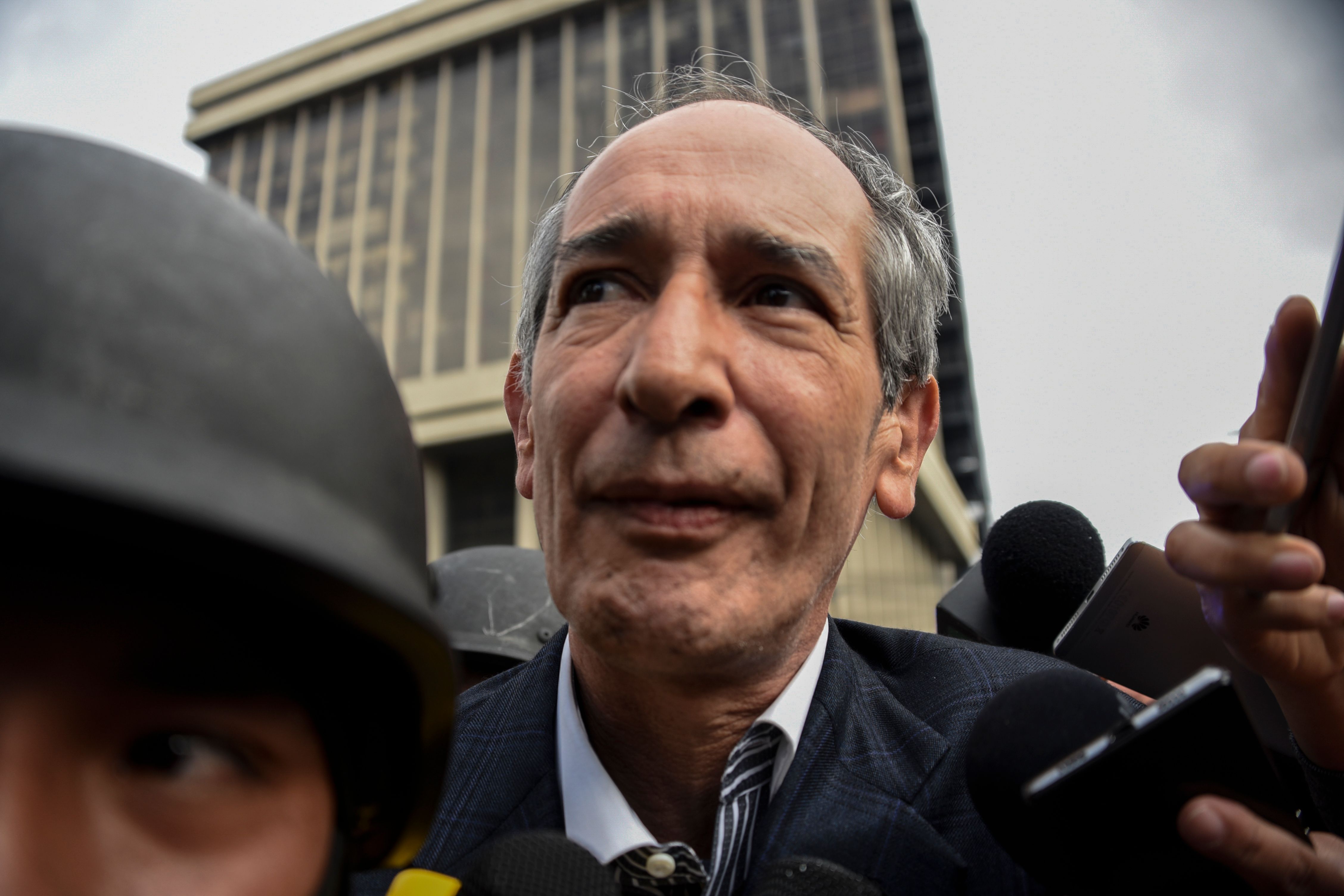 Álvaro Colom fue capturado en Guatemala por supuestos actos de corrupción / AFP PHOTO / Johan ORDONEZ