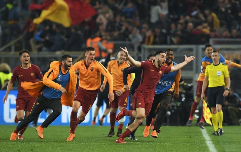 La Roma logró una remontada milagrosa ante el “Todopoderoso” Barcelona de Messi. Foto: Diario As