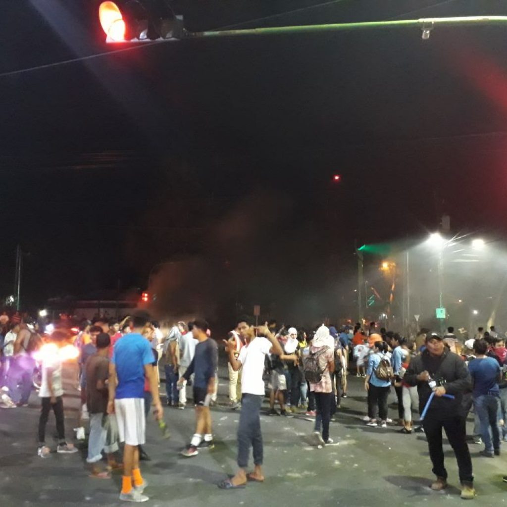 Anarquía en Managua ciudadanía se toma las calles