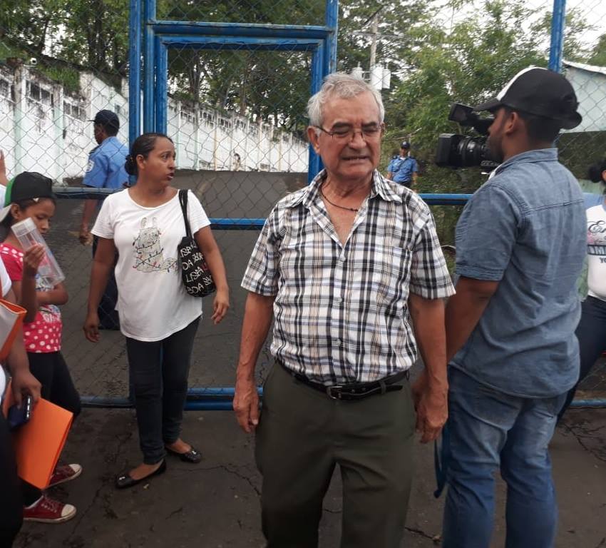 Miguel Cáceres es padre de Jorge Marcelino Cáceres exige que liberen a su hijo. Foto: 100% Noticias