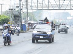 Policía Nacional vuelve a reprimir con armas de fuego en Managua, Foto: La Prensa/W.López
