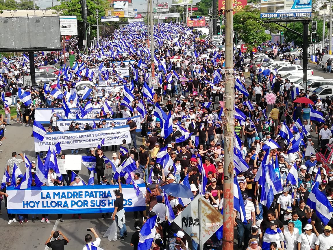 Empresa privada se sumará a la Marcha de Las Flores en memoria de los niños asesinados por el régimen Ortega-Murillo. Foto: A. Navarro / Artículo 66