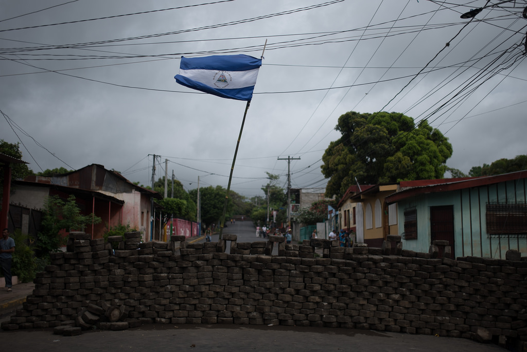 Los tranques son la única forma de presión de al régimen de Ortega. Foto: Confidencial
