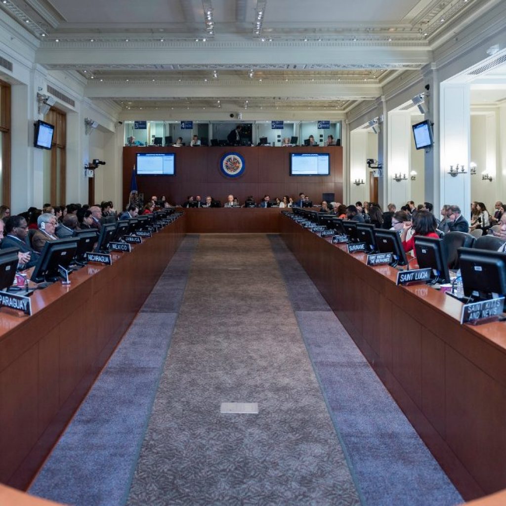 En Directo / Consejo Permanente de la OEA analiza la situación de los derechos humanos en Nicaragua