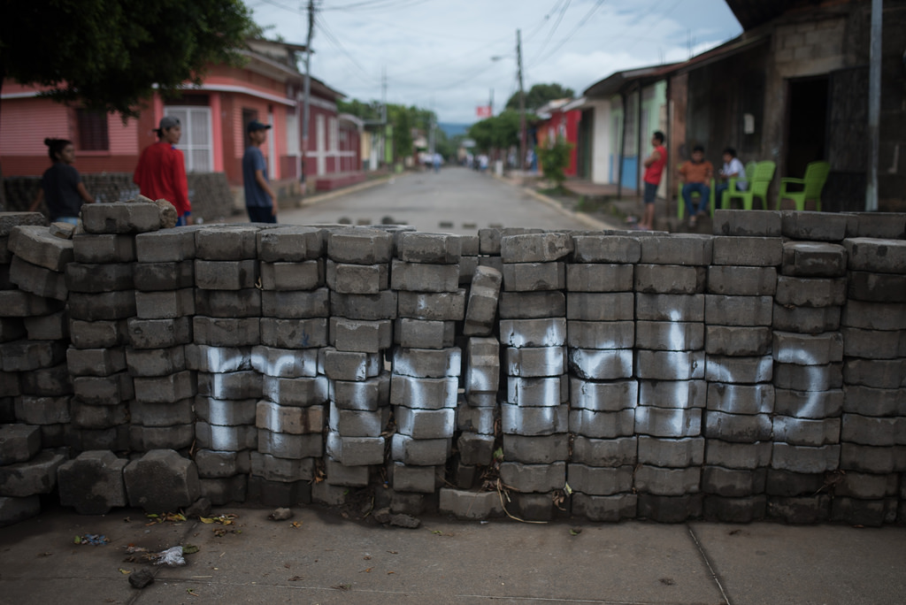 El barrio indígena de Monimbó mantiene su resistencia cívica contra la dictadura de Ortega. Foto: Confidencial