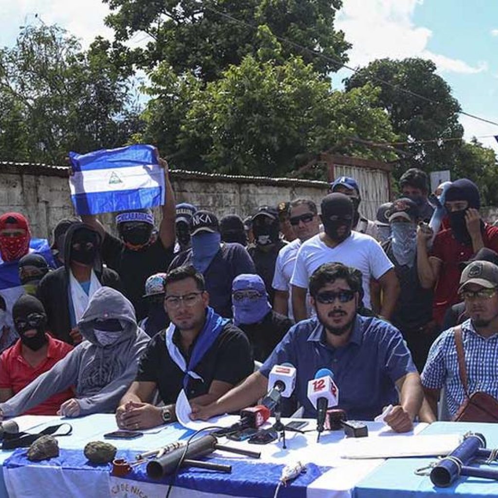 Ejército de Nicaragua detiene a Cristian Fajardo líder del Movimiento 19 de Abril en Masaya