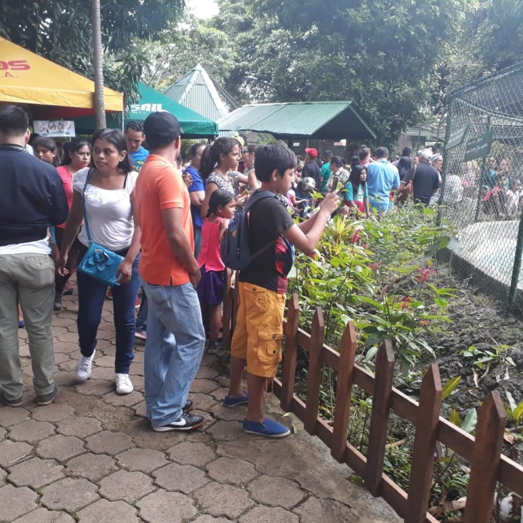 Zoológico Nacional recibe visitantes nicaragüenses que atendieron S.OS