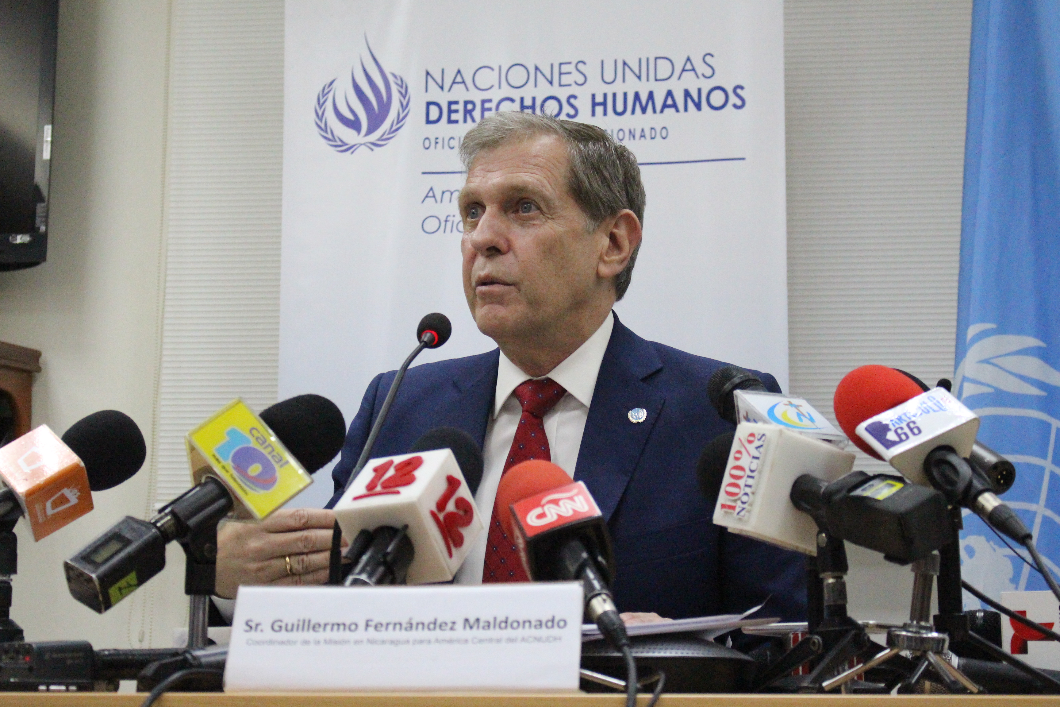 Guillermo Maldonado, jefe de misión de la Organización de las Naciones Unidas. Foto: A. Navarro