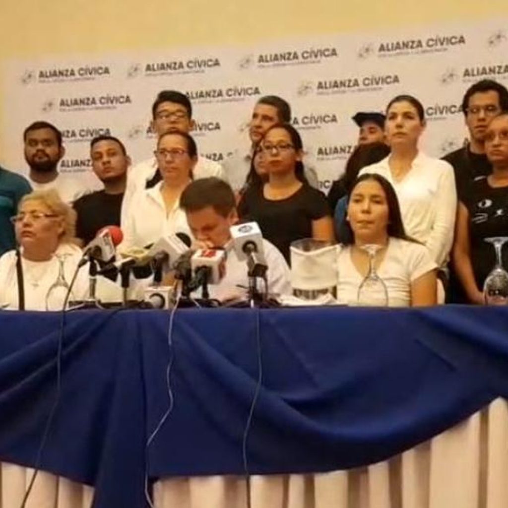 Alianza Cívica llama a gran marcha nacional por la libertad de los presos políticos