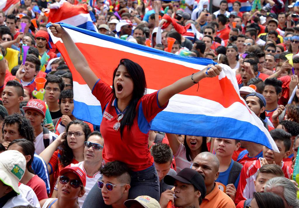 Costa Rica y Nicaragua, unidos por el fútbol. Foto/Diez.hn