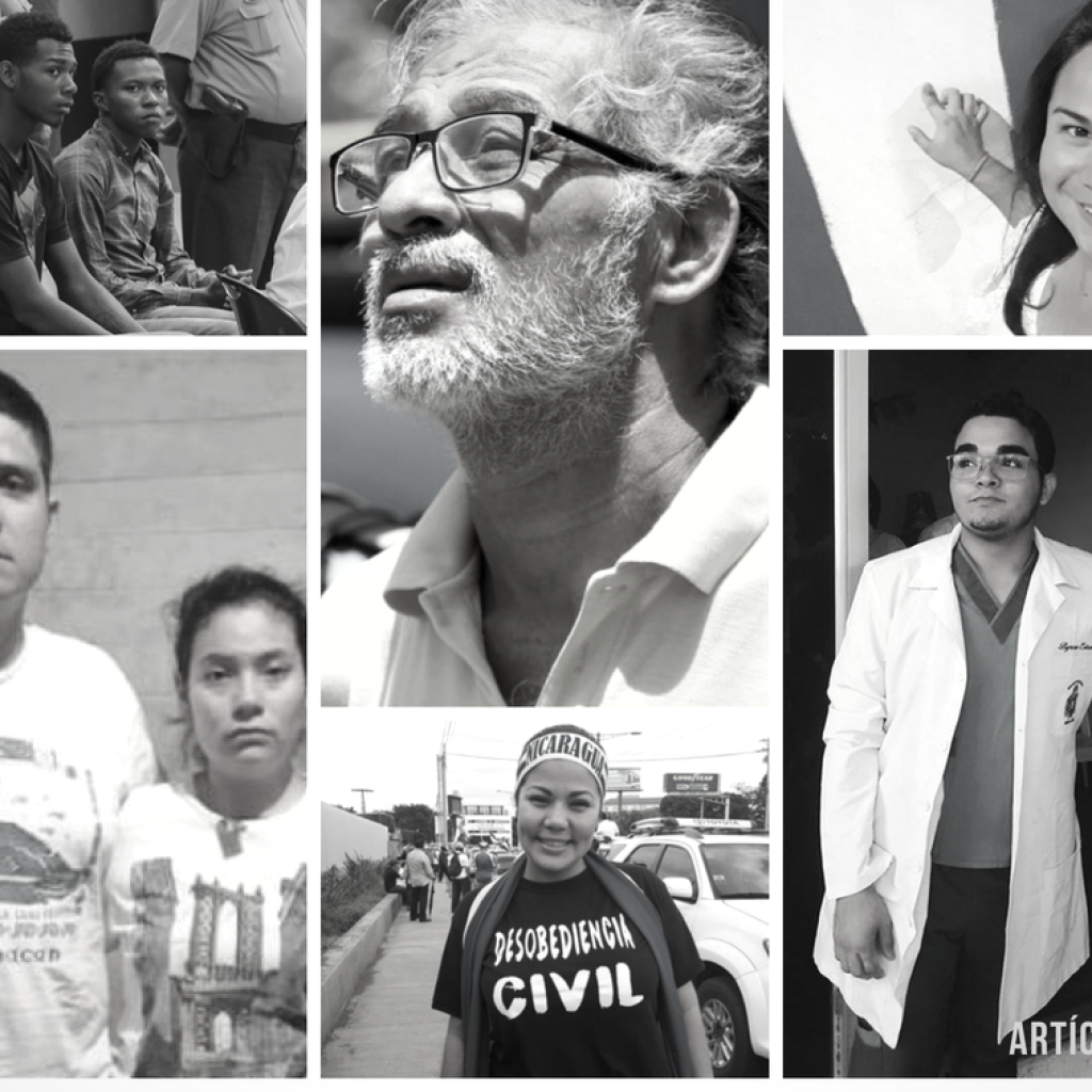 Los presos políticos de la dictadura de Daniel Ortega