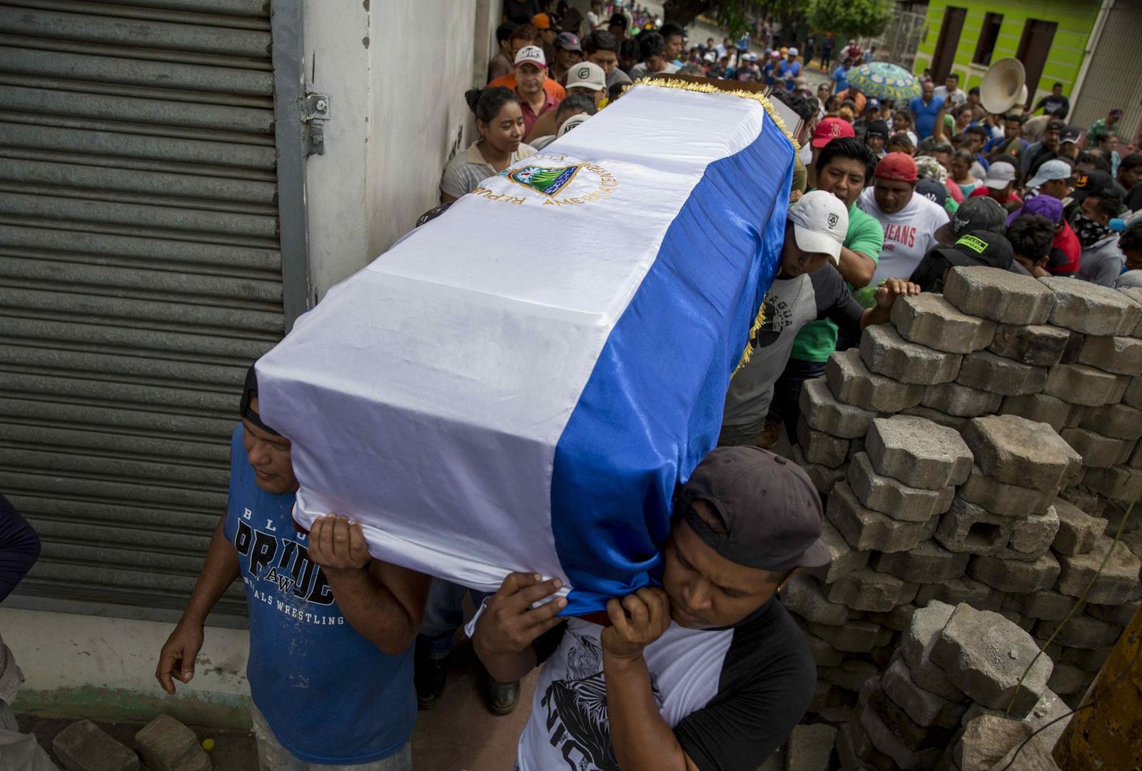 ANPDH eleva cifra de muertos en Nicaragua a 481. Foto: EFE
