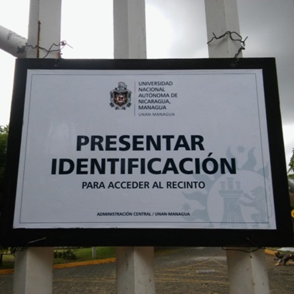 Estudiantes de la UNAN-Managua serán requisados por miembros de UNEN para ingresar al recinto