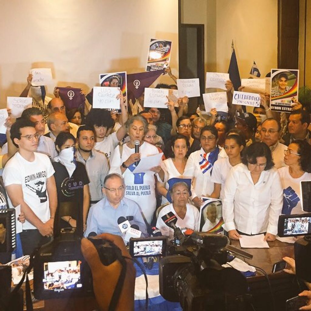 Lanzan Unidad Nacional Azul y Blanco contra el régimen Ortega-Murillo