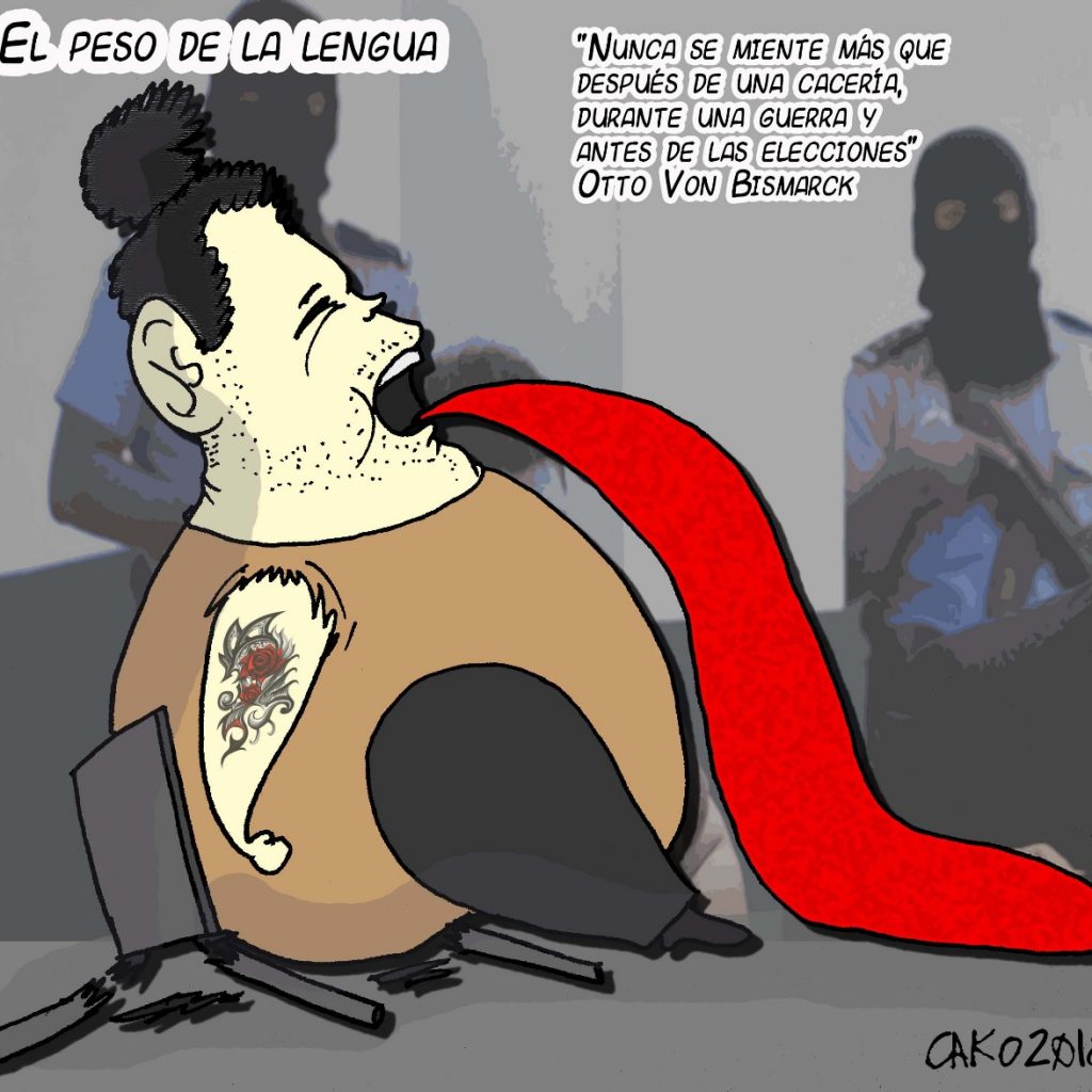 La Caricatura: Los vómitos de El Viper