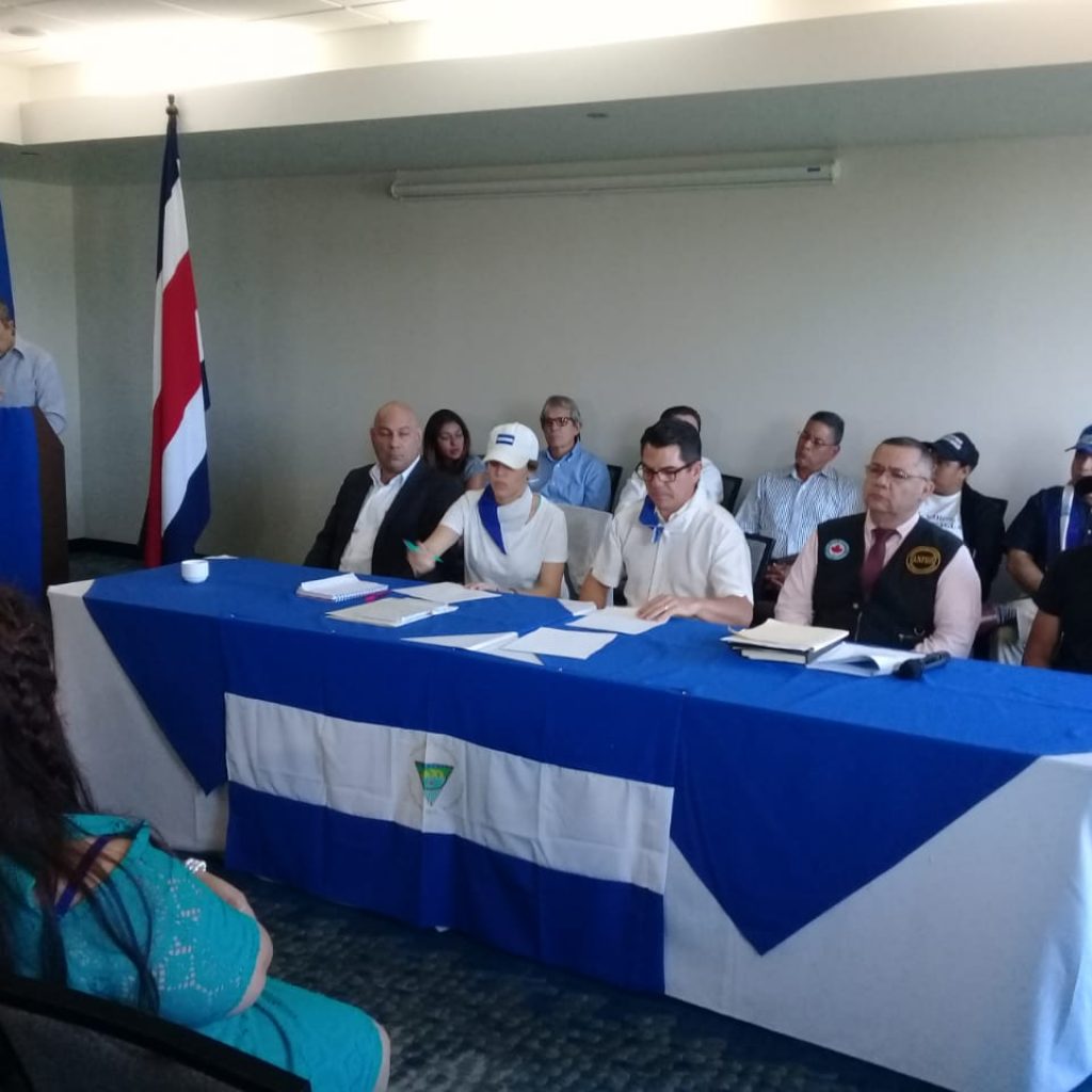 Constituyen la Unión Nicaragüense de Exiliados en Costa Rica para continuar la resistencia contra la dictadura