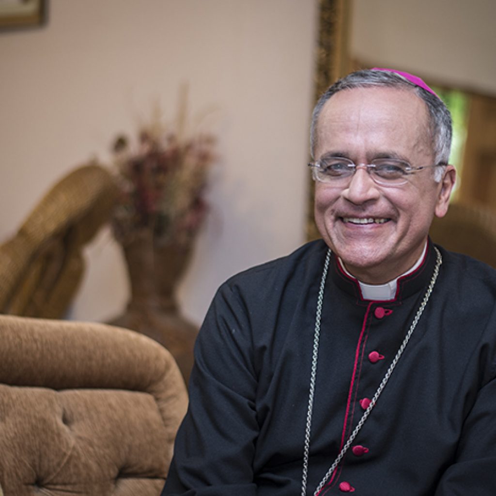 Ataques contra el obispo Silvio Báez incluyen petición de exilio. Foto: La Prensa