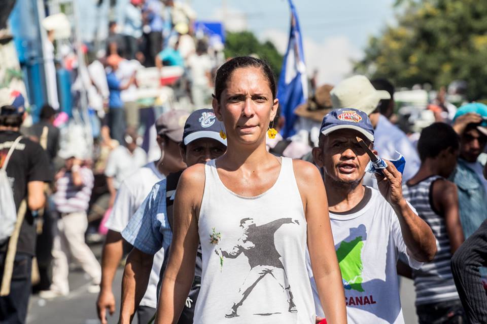 Activista Mónica López Baltodano se exilió en Costa Rica ante amenazas contra su vida. Foto tomada de Facebook.
