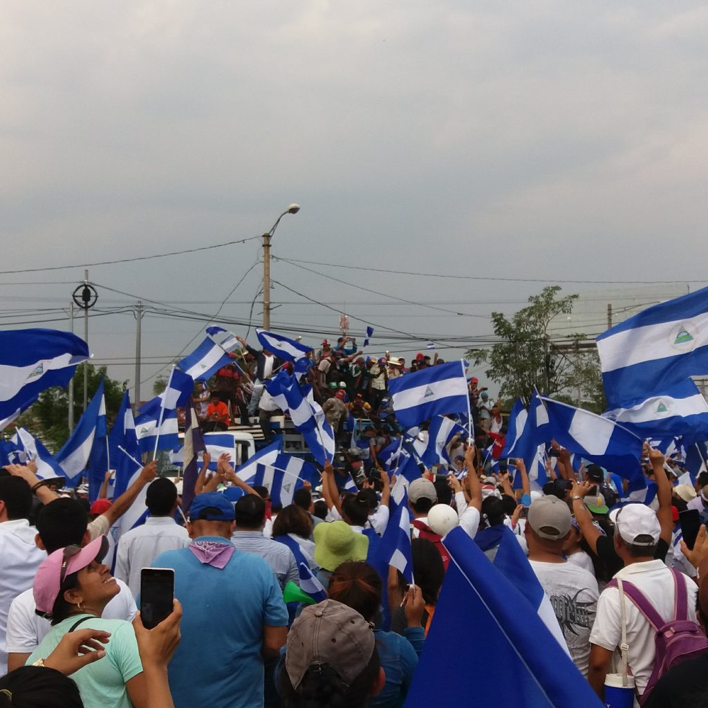 Nicaragua cumple siete meses de protestas resistiendo la represión del régimen de Daniel Ortega