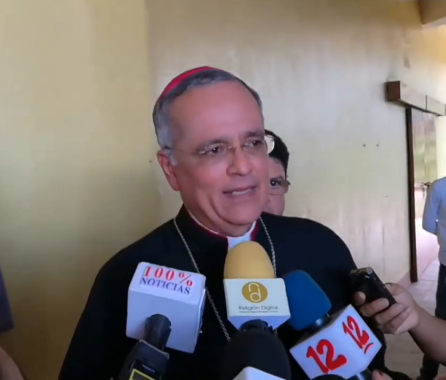 Monseñor Silvio José Báez: “Hoy más que nunca estaré al servicio del pueblo de Dios”. Foto: Israel Espinoza