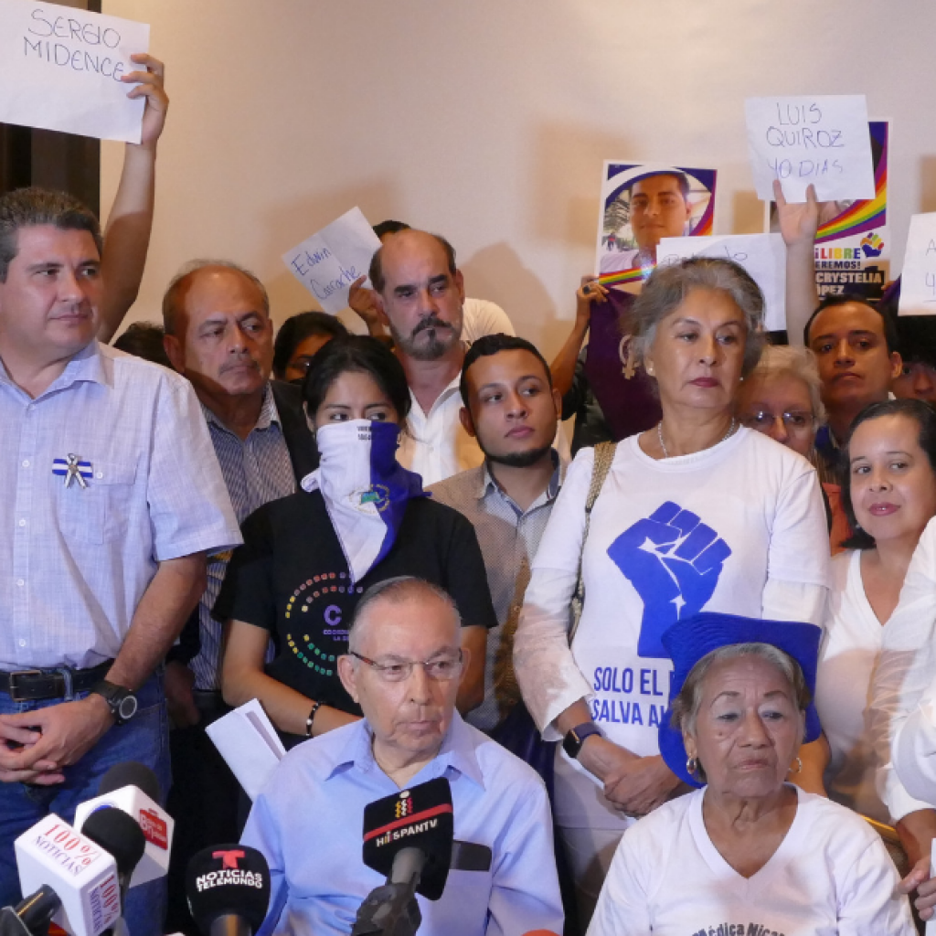 Unidad Nacional Azul y Blanco solicita apoyo a la comunidad internacional