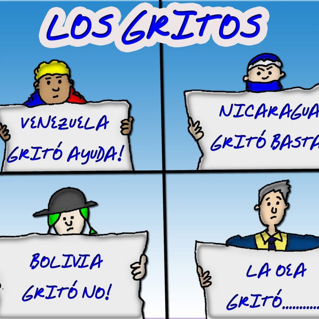 La Caricatura: El grito de hoy en Nicaragua