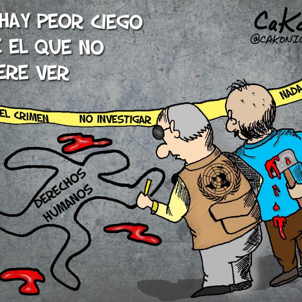 La Caricatura: Los derechos humanos «vistos» por la dictadura
