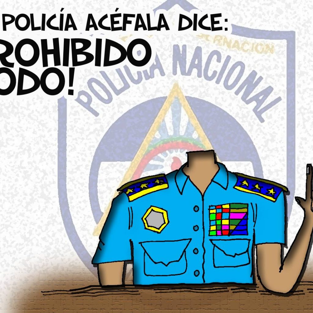 La Caricatura: La guardia sandinista es acéfala