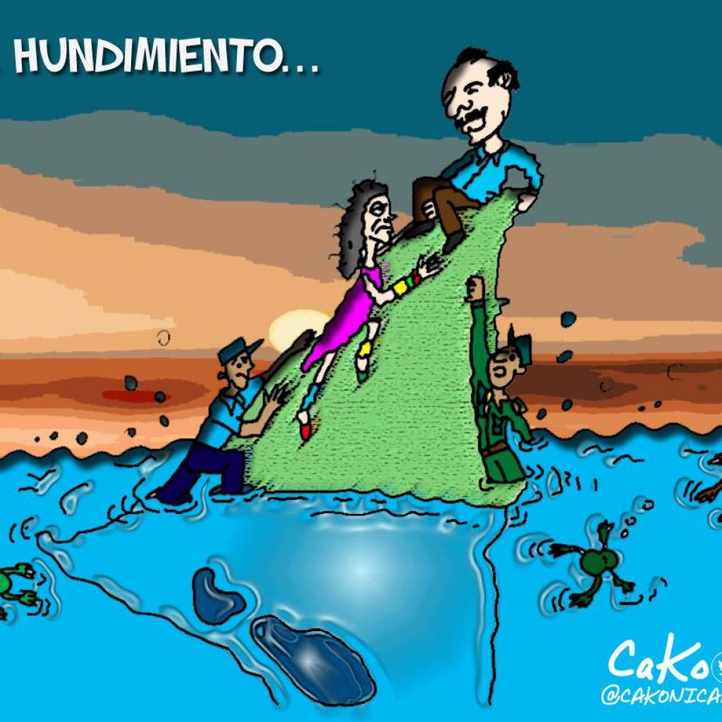La Caricatura: La dictadura de Daniel Ortega huele a muerto