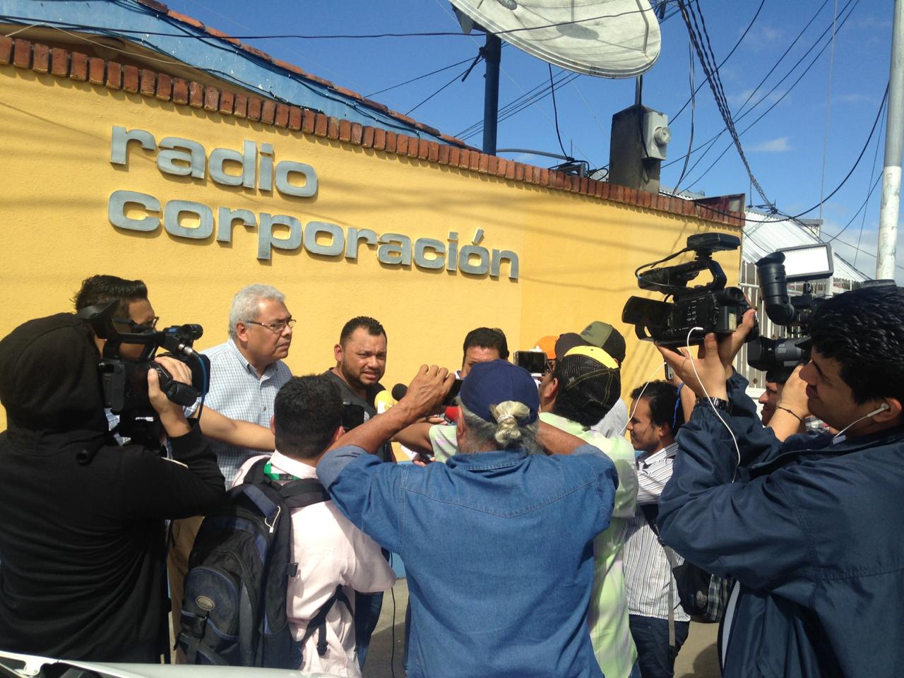 Periodistas y Comunicadores Independientes de Nicaragua condenan agresiones contra la prensa nicaragüense. Foto: Cortesía