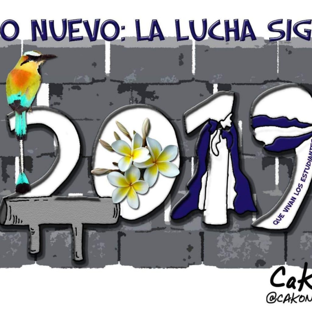 La Caricatura: Nicaragüenses firmes ante la dictadura