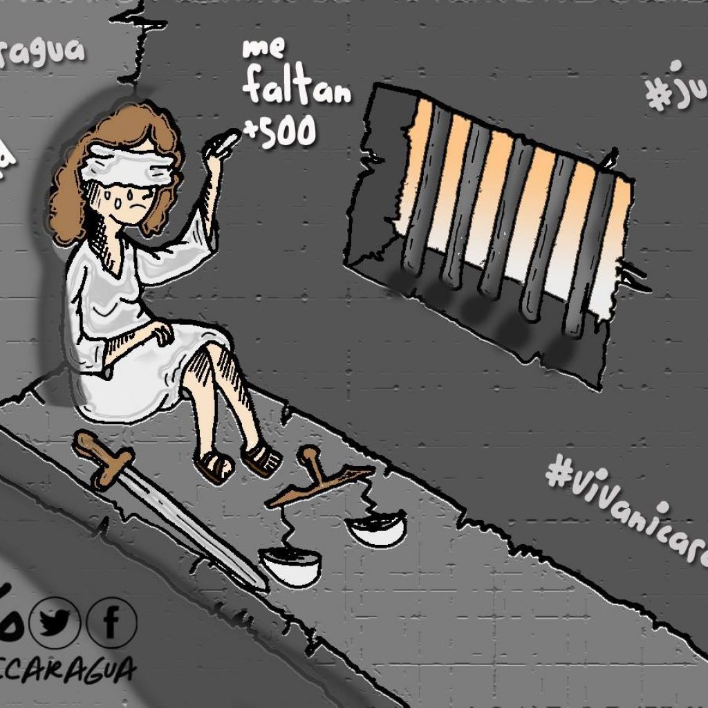 La Caricatura: La justicia encarcelada