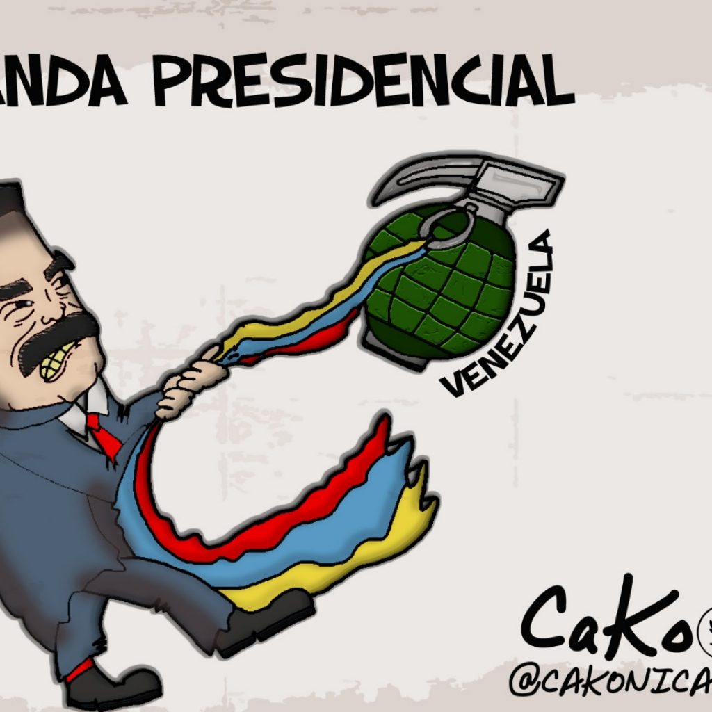 La caricatura: Venezuela, una bomba de tiempo