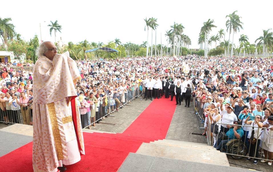 Arzobispo Brenes suspende sorpresivamente peregrinación por la paz del 1 de enero. Foto: Cortesía/Arquidiócesis de Managua