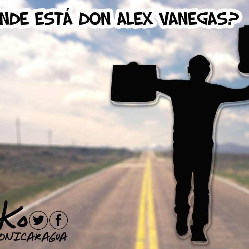 La Caricatura: ¿Dónde está don Alex Vanegas?