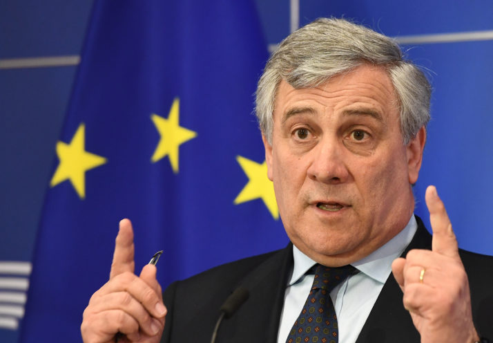 Antonio Tajani, advirtió al régimen de Daniel Ortega con posibles medidas. Foto/AFP