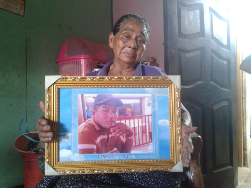 Carlos Sandino, una de las primeras víctimas mortales de la dictadura en Masaya
