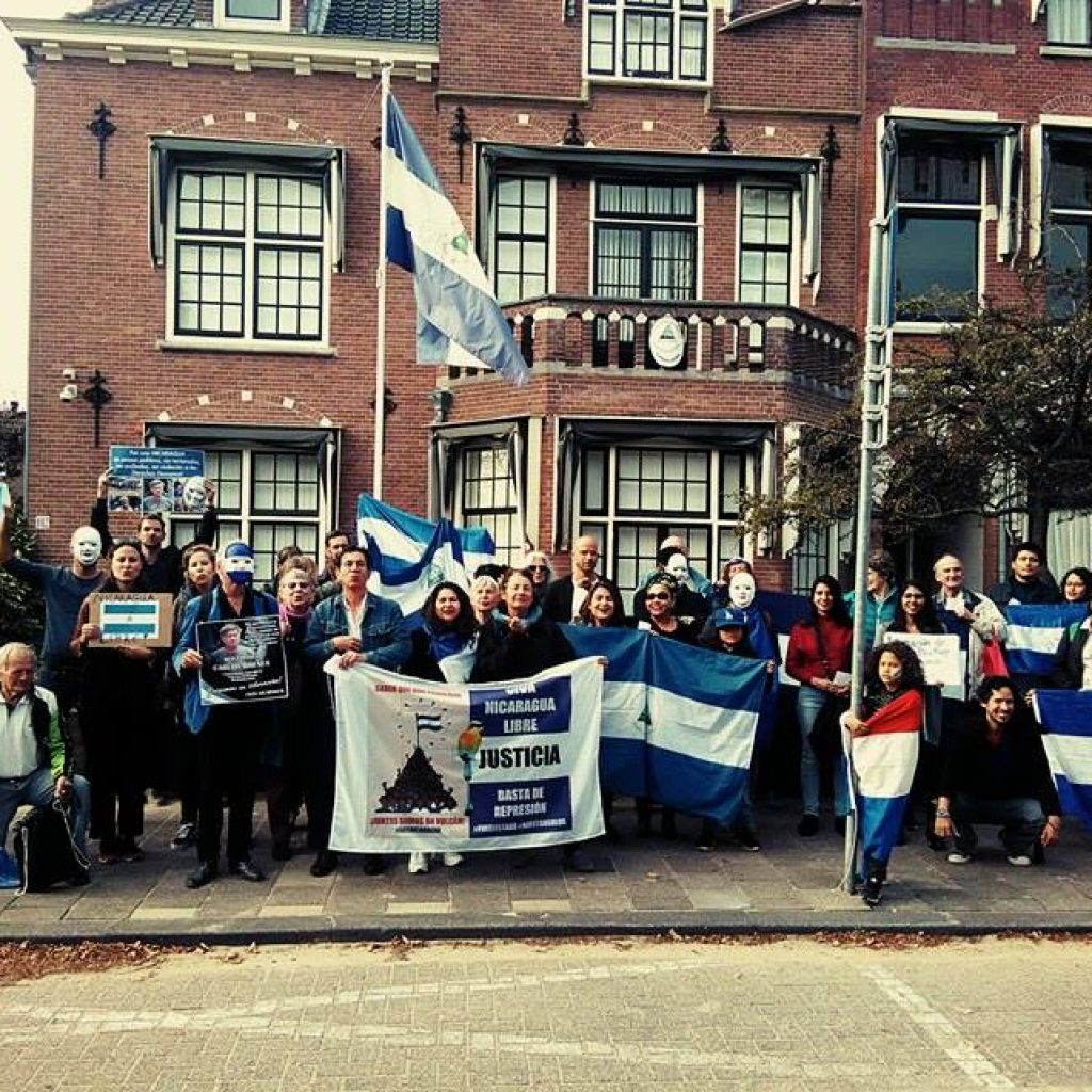 Un grito de solidaridad con Nicaragua desde Holanda