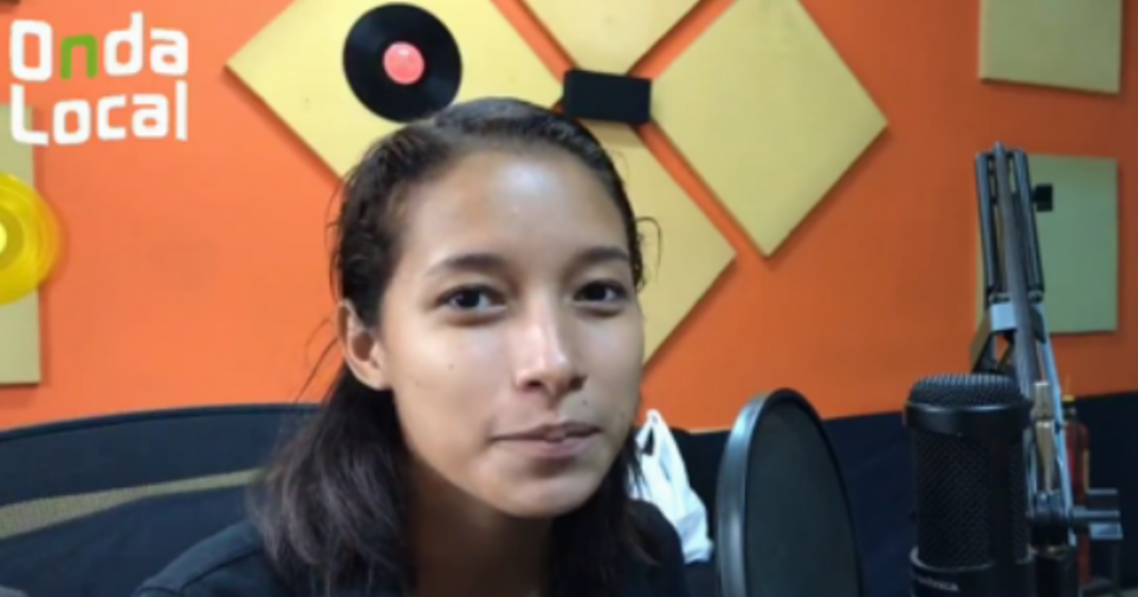 Policía orteguista libera a la estudiante Justina Orozco
