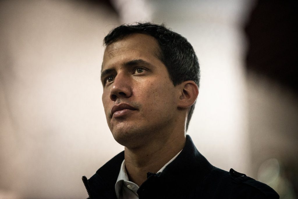 El presidente interino de Venezuela, Juan Guaidó