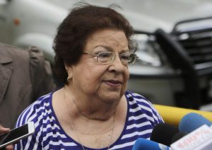 presidenta del Centro Nicaragüense de Derechos Humanos (CENIDH) Vilma Núñez . Foto: Tomada de internet.