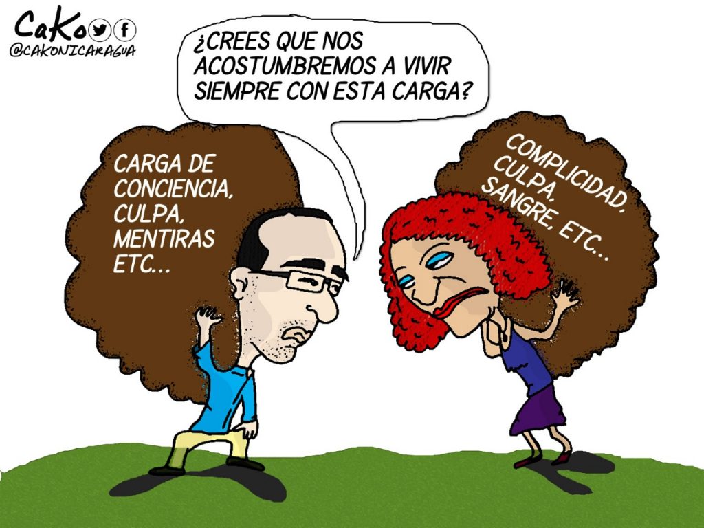 La caricatura: Los verdugos orteguistas