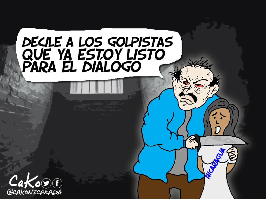 La Caricatura: El dictador se prepara para el intento de diálogo