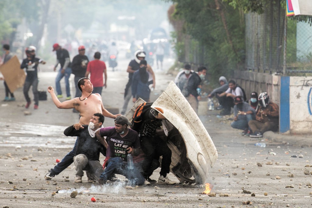 A 10 meses de resistencia social Nicaragua sigue en pie de lucha. Foto: La Prensa.