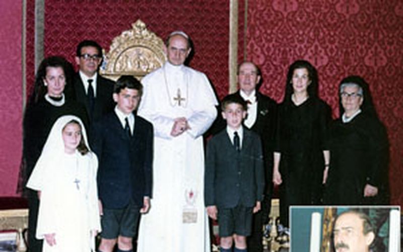 Su niñez la pasó en El Vaticano, donde su padre fue durante 30 años portavoz papal. Foto/END