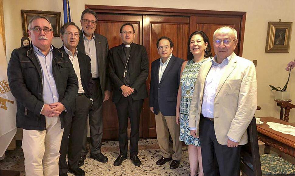 Senadores españoles de visita en Nicaragua se reunieron con la Alianza Cívica y el gobierno. Foto : El Nuevo Diario.